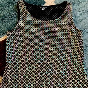 ST John sparkly tank top